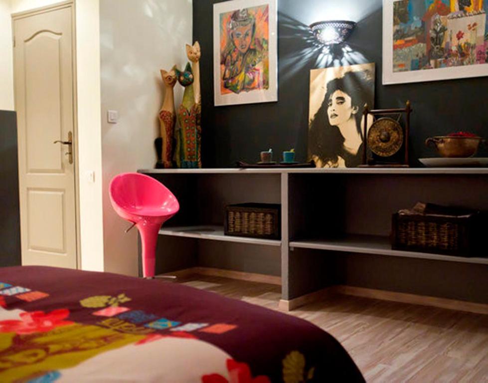 Chambre D'Hotes Au Fil De L'Eau Saint-Martin-Belle-Roche Szoba fotó